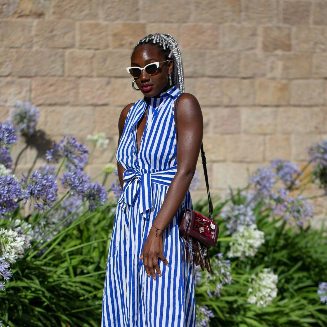 12 chic striped dresses that will never ...